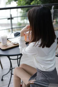 Professional Office Lady Style: Model Xiao Liu in White OL Outfit - IESS Collection - image 62