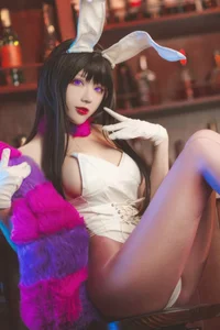 Coser Qi Si Kuai Wii Demon Sister Bunny Girl - 28 High-Res Photos - image 9