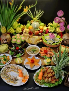 Traditional Vietnamese Feast Offerings for the Ghost Festival (Ram Thang 7) - image 12
