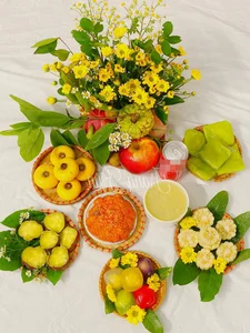 Traditional Vietnamese Feast Offerings for the Ghost Festival (Ram Thang 7) - image 15