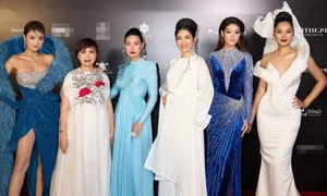 Stunning Beauties Flaunt Elegant Figures on Miss Cosmo Vietnam Red Carpet - image 0