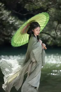 YiTuYu Vol.8832: Yi Ming's Poetic Grace by the Pond, Ancient Beauty in Nature - image 21