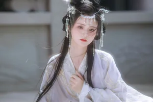YiTuYu Art Language Vol.7258: Featuring the Elegant and Artistic Portraiture of Model Xin Yu - image 4
