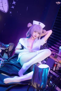 Stunning Call of the Night Cosplay: Qi Qi Yao Guai O as Nurse Nazuna Part 02 - image 0