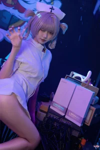 Stunning Call of the Night Cosplay: Qi Qi Yao Guai O as Nurse Nazuna Part 02 - image 4