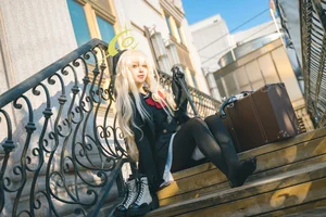 Elegant Smiling Professor Cosplay by Shi Liang Yu: Sophisticated Academic Style and Intellectual Aesthetic Photography Collection for Dark Academia Lovers - image 12