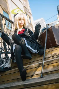 Elegant Smiling Professor Cosplay by Shi Liang Yu: Sophisticated Academic Style and Intellectual Aesthetic Photography Collection for Dark Academia Lovers - image 33