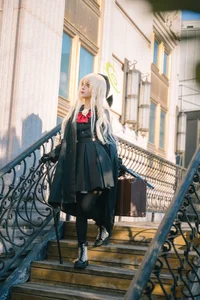 Elegant Smiling Professor Cosplay by Shi Liang Yu: Sophisticated Academic Style and Intellectual Aesthetic Photography Collection for Dark Academia Lovers - image 18