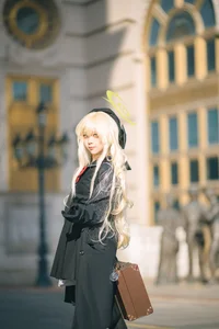 Elegant Smiling Professor Cosplay by Shi Liang Yu: Sophisticated Academic Style and Intellectual Aesthetic Photography Collection for Dark Academia Lovers - image 8
