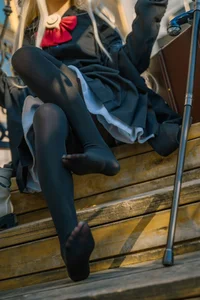 Elegant Smiling Professor Cosplay by Shi Liang Yu: Sophisticated Academic Style and Intellectual Aesthetic Photography Collection for Dark Academia Lovers - image 27