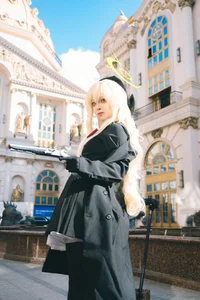 Elegant Smiling Professor Cosplay by Shi Liang Yu: Sophisticated Academic Style and Intellectual Aesthetic Photography Collection for Dark Academia Lovers - image 2