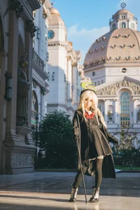 Elegant Smiling Professor Cosplay by Shi Liang Yu: Sophisticated Academic Style and Intellectual Aesthetic Photography Collection for Dark Academia Lovers - image 5