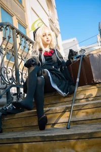 Elegant Smiling Professor Cosplay by Shi Liang Yu: Sophisticated Academic Style and Intellectual Aesthetic Photography Collection for Dark Academia Lovers - image 30
