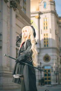 Elegant Smiling Professor Cosplay by Shi Liang Yu: Sophisticated Academic Style and Intellectual Aesthetic Photography Collection for Dark Academia Lovers - image 17