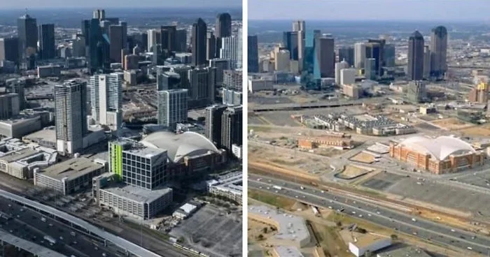Then and Now: The Stunning Transformation of World Famous Landmarks