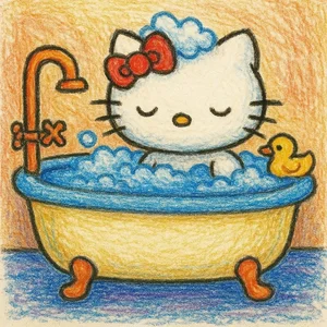 Simple Hello Kitty Drawings: 112+ Cute and Easy Art Ideas - image 41