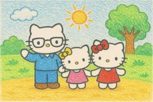 Simple Hello Kitty Drawings: 112+ Cute and Easy Art Ideas - image 35