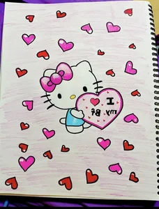Simple Hello Kitty Drawings: 112+ Cute and Easy Art Ideas - image 8