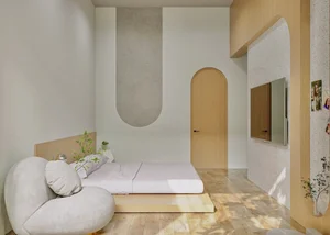 Innovative Townhouse Design: Swapping the Living Room with a Central Kitchen Island - image 12