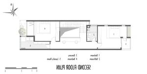 Innovative Townhouse Design: Swapping the Living Room with a Central Kitchen Island - image 3