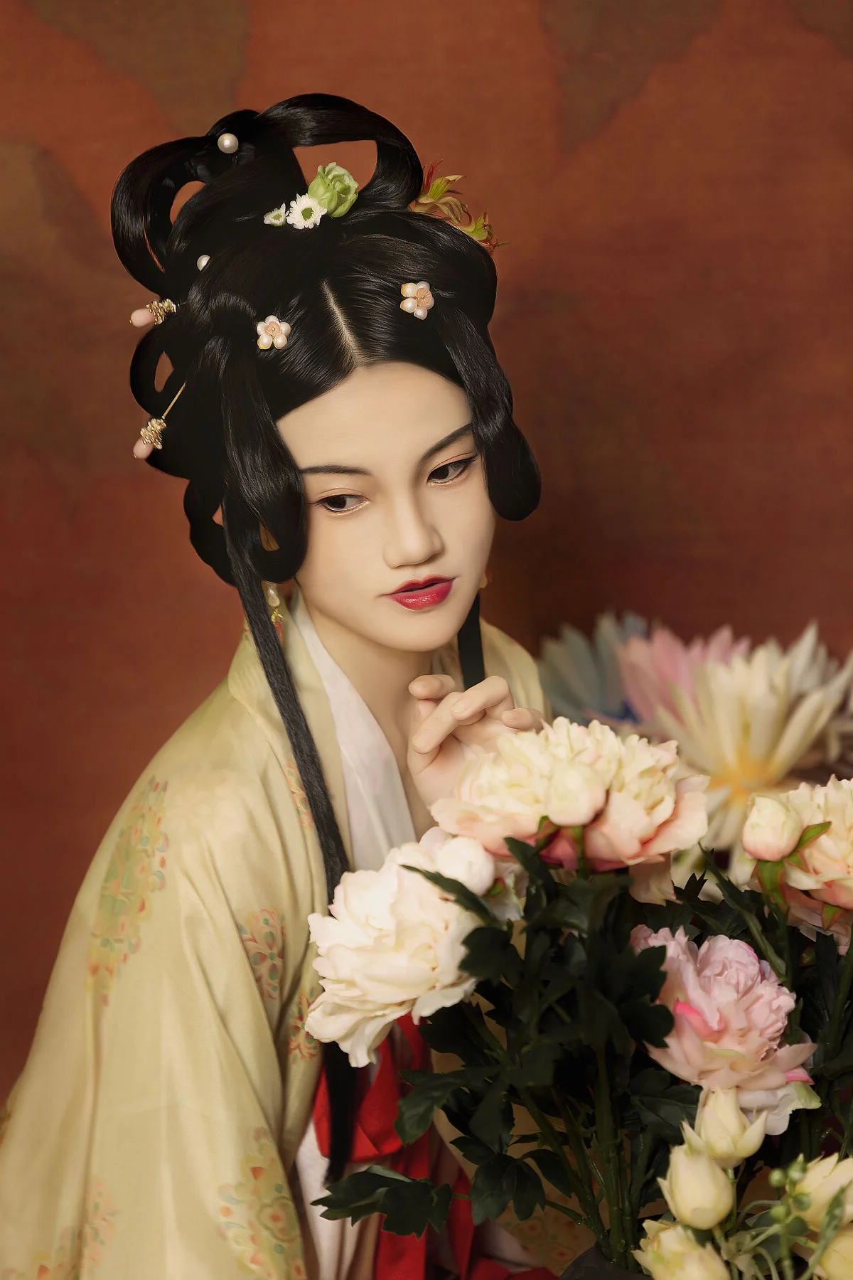 Elegant Traditional Chinese Hanfu Portrait Series: Featuring Model Shan Shan in YiTuYu Art Language Vol.9355