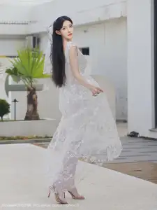 Li Shuang Er No.10661: Ethereal Beauty in a Sexy White Gown - image 46