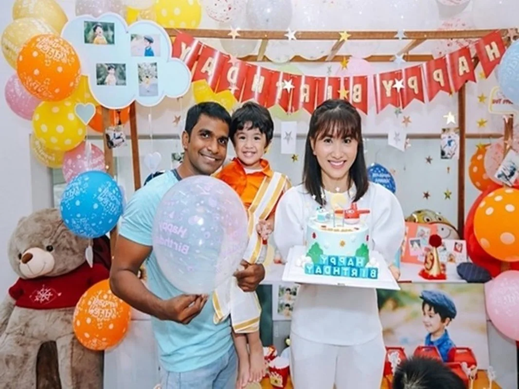 Cuộc sống bình yên của diễn viên Nguyệt Ánh bên chồng Ấn Độ và con trai