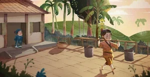 The Legend of the Hundred-Knot Bamboo: A Classic Vietnamese Fairy Tale of Justice - image 8
