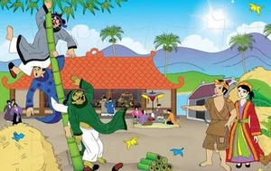 The Legend of the Hundred-Knot Bamboo: A Classic Vietnamese Fairy Tale of Justice - image 4