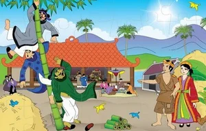 The Legend of the Hundred-Knot Bamboo: A Classic Vietnamese Fairy Tale of Justice - image 3