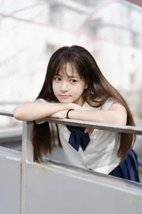 Aesthetic JK Uniform Portrait Series featuring Xiao Yi: YiTuYu Art Language Vol.9303 – Timeless Japanese Schoolgirl Style and Youthful Photography Inspiration - image 4
