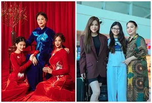 Truong Ngoc Anh Proudly Showcases Her Mother and Tall Daughter - image 3