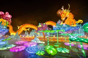China Celebrates Year of the Dragon 2024: Massive Lantern Festivals and Traditions - image 2
