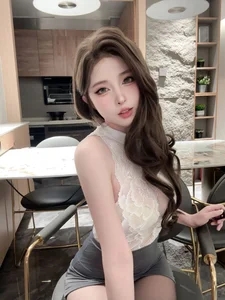 Elegant Secretary Office Cosplay by Qing Shui You Nai – Sophisticated Professional Fashion and Corporate Reception Room Aesthetic Photography Collection - image 13