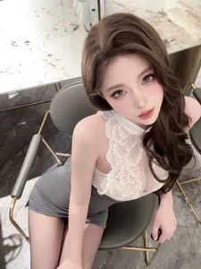 Elegant Secretary Office Cosplay by Qing Shui You Nai – Sophisticated Professional Fashion and Corporate Reception Room Aesthetic Photography Collection - image 12