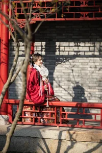 Stunning [Yituyu] Hanfu Girl Dtifa Ding Xiaoni Portrait Gallery - image 1