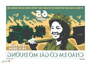 Vietnamese Propaganda Posters Celebrate Dien Bien Phu and Truong Son History - image 4
