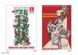 Vietnamese Propaganda Posters Celebrate Dien Bien Phu and Truong Son History - image 7