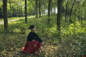 Chenaling_CL's Grace with Classic Horse Skirt in YiTuYu Vol.8784 Collection - image 6