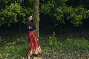 Chenaling_CL's Grace with Classic Horse Skirt in YiTuYu Vol.8784 Collection - image 0