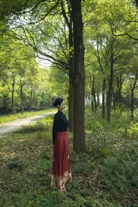 Chenaling_CL's Grace with Classic Horse Skirt in YiTuYu Vol.8784 Collection - image 15