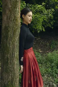 Chenaling_CL's Grace with Classic Horse Skirt in YiTuYu Vol.8784 Collection - image 20