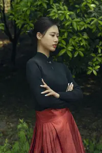 Chenaling_CL's Grace with Classic Horse Skirt in YiTuYu Vol.8784 Collection - image 24