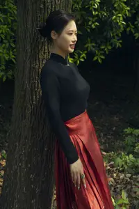 Chenaling_CL's Grace with Classic Horse Skirt in YiTuYu Vol.8784 Collection - image 21