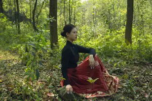 Chenaling_CL's Grace with Classic Horse Skirt in YiTuYu Vol.8784 Collection - image 11