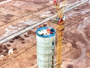 Construction of Vietnam's Tallest Air Traffic Control Tower at Long Thanh - image 1