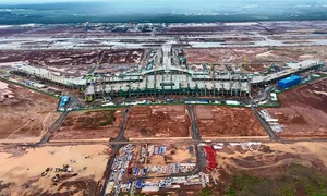 Construction of Vietnam's Tallest Air Traffic Control Tower at Long Thanh - image 3