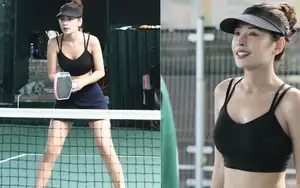 Chi Pu Stuns on Pickleball Court: Flawless Beauty, Toned Physique Draws Fan Awe - image 0
