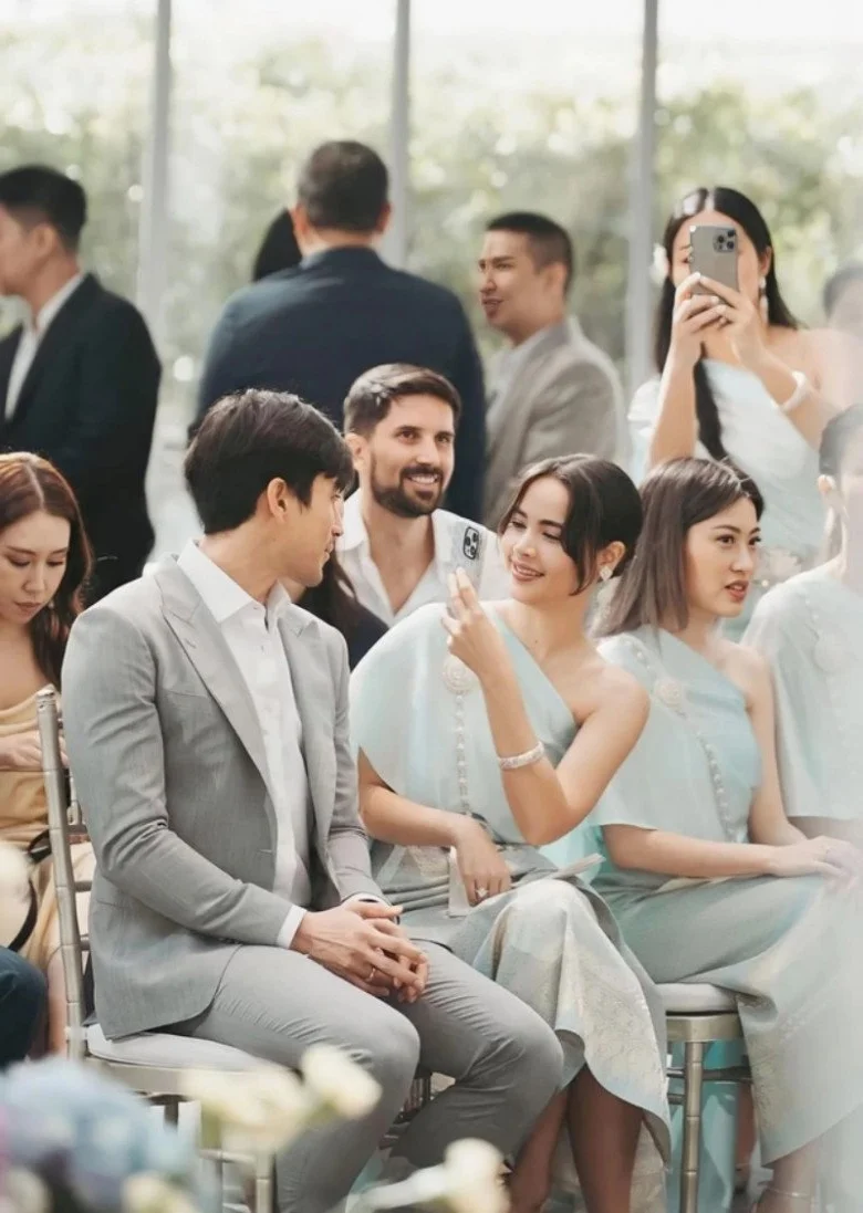 Nadech Kugimiya and Yaya Urassaya Steal the Spotlight at Friend's Wedding