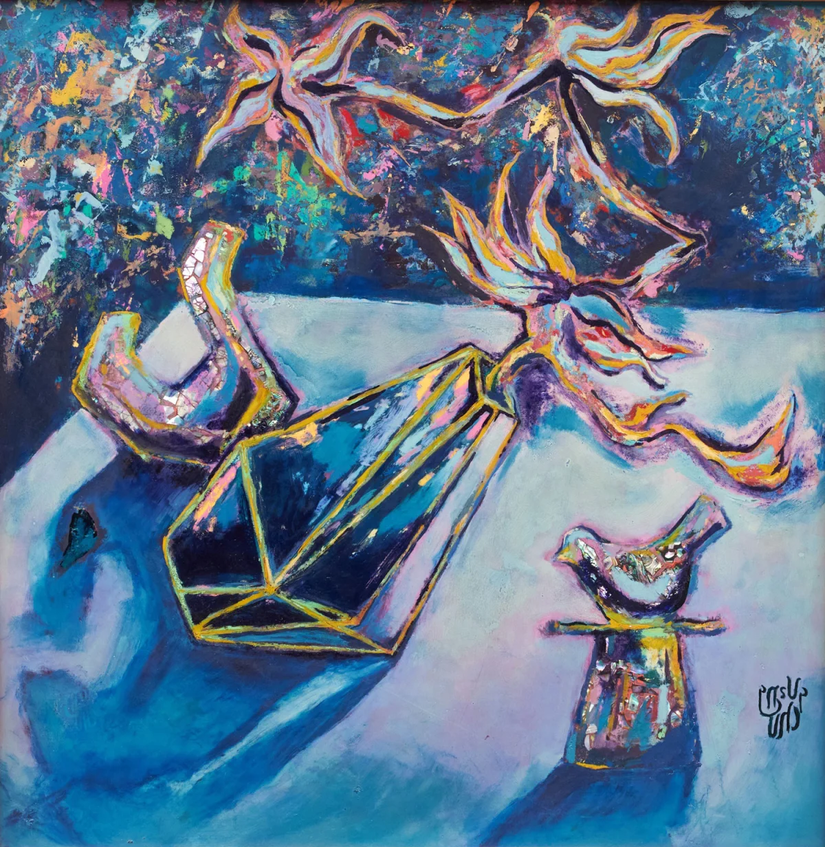 The Art of Lacquer: Landscapes and Still Life by Chu Nhật Quang